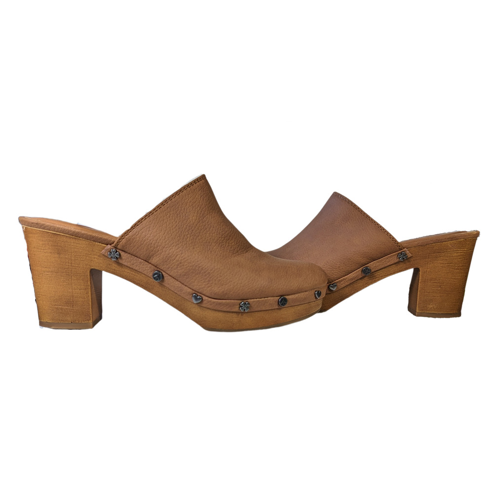 Lucky Brand Hazleigh Platform Clogs Size 8.5